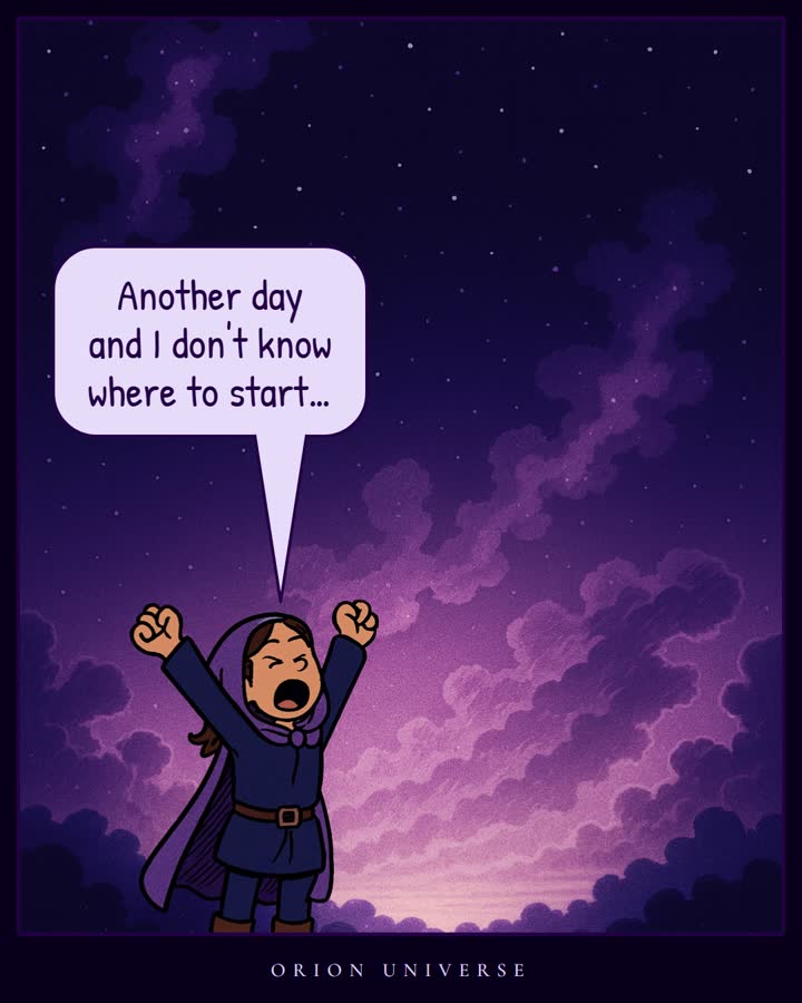 Fumetto per Orion Universe
